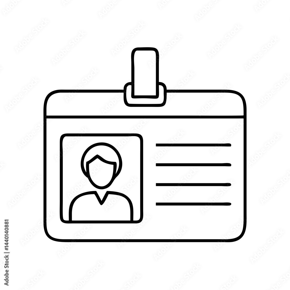 teacher s id badge icon, teacher s id badge line art - simple line art of teacher s id badge, perfect for teacher s id badge logos and icons teacher s id badge icon, teacher s id badge line art - simple line art of teacher s id badge, perfect for teacher s id badge logos and icons