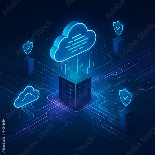 Futuristic Encrypted Cloud Storage and Data Highway Concept