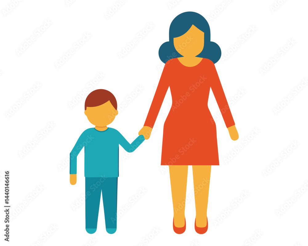 Mother And Child Holding Hands Mother And Child Holding Hands