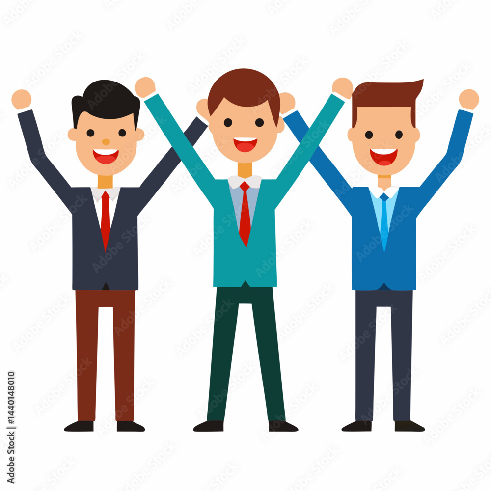 set of business people set of business people