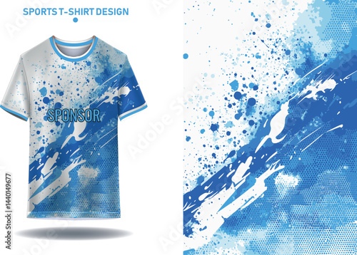 Soccer jersey design for sublimation