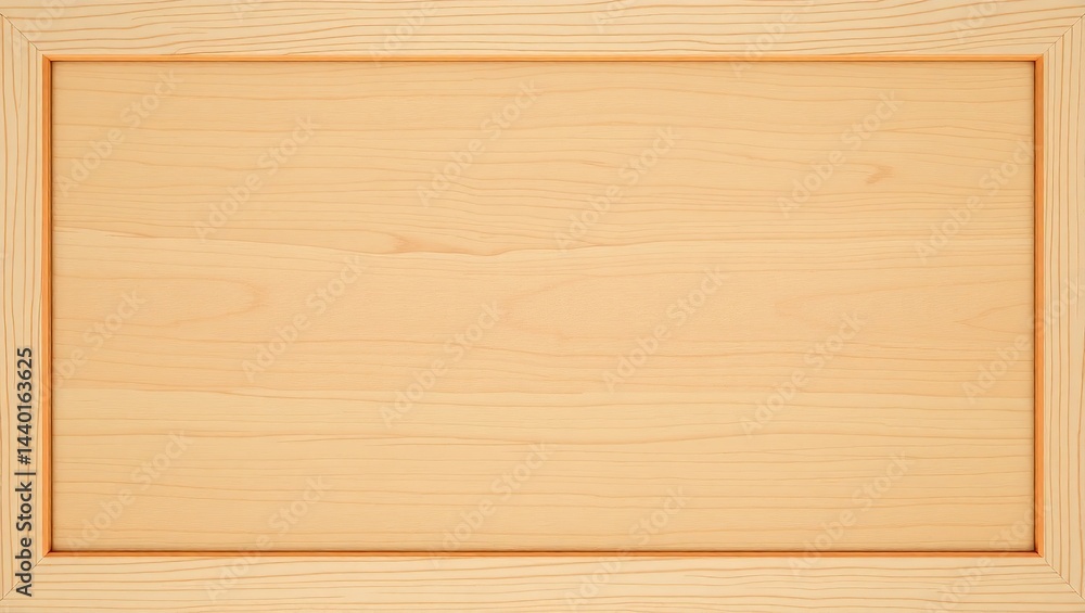 Naklejka premium Rustic Wooden Border for Product Display, Subtle Design, Empty Space
