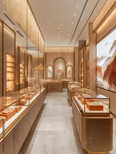 Luxurious Jewelry Store Interior Design
