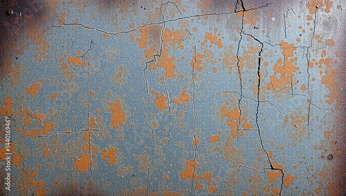 Obraz na płótnie Aged Scratched Metal Texture Background for Product Photography Display w salonie