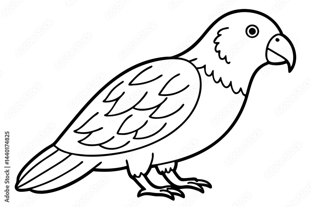 Kestrel Minimalist Line Art Kestrel Minimalist Line Art