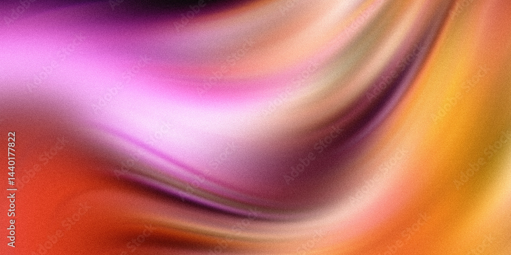 Obraz premium Colorful Abstract Gradient Background with Smooth Shapes