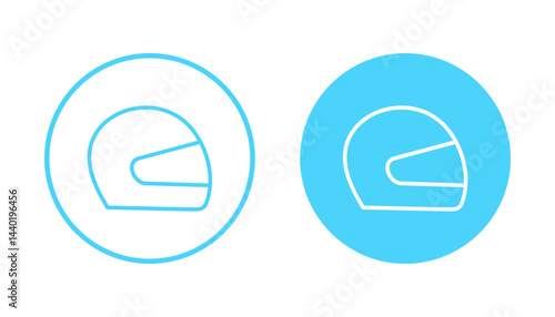 Helmet icon vector. Motorcycle helmet sign and symbol. Construction helmet icon. Safety helmet