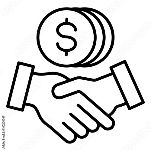 Business Outline Icon