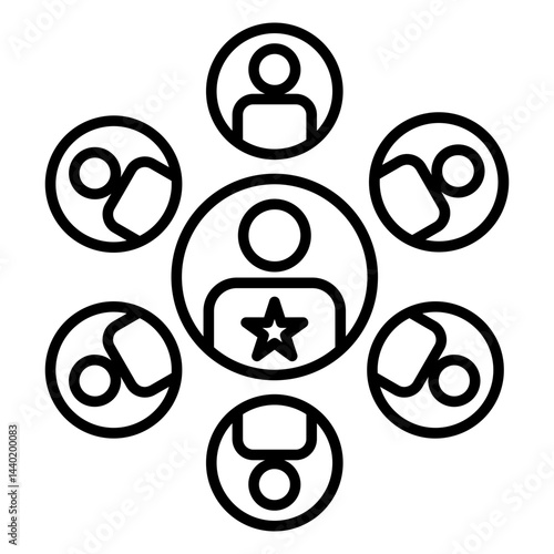 Management Outline Icon