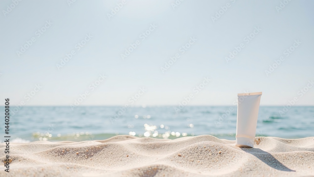 Summer Coastal Background for Product Photography Showcase