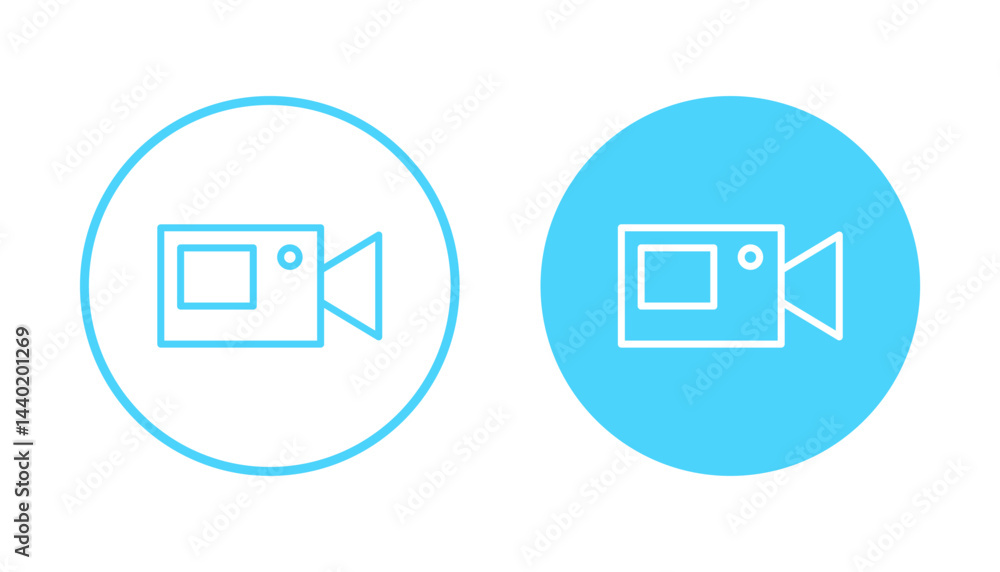 Video icon vector. video camera sign and symbol. movie sign. cinema Video icon vector. video camera sign and symbol. movie sign. cinema