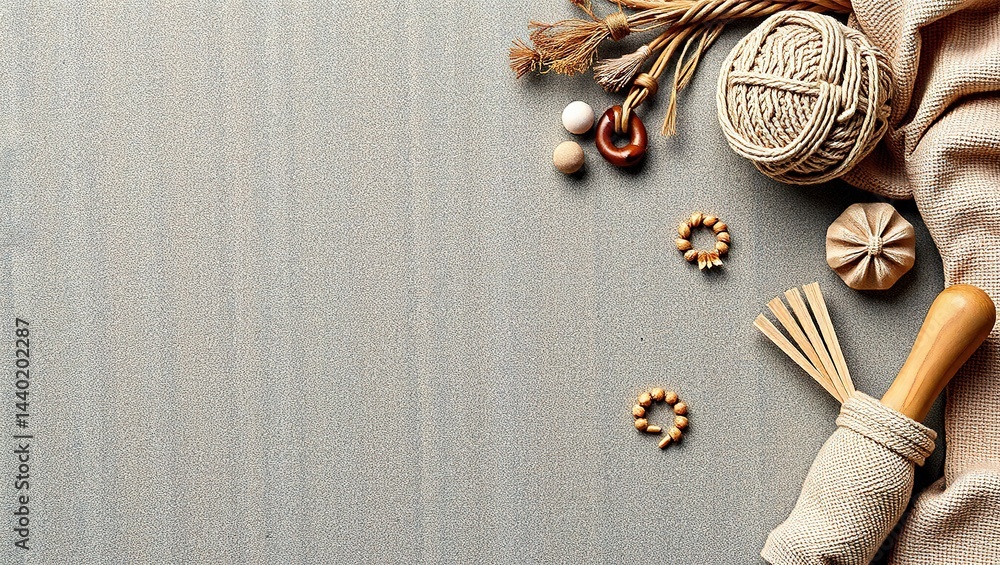 Textured Backgrounds for Artisanal Crafts - Product Photography Design