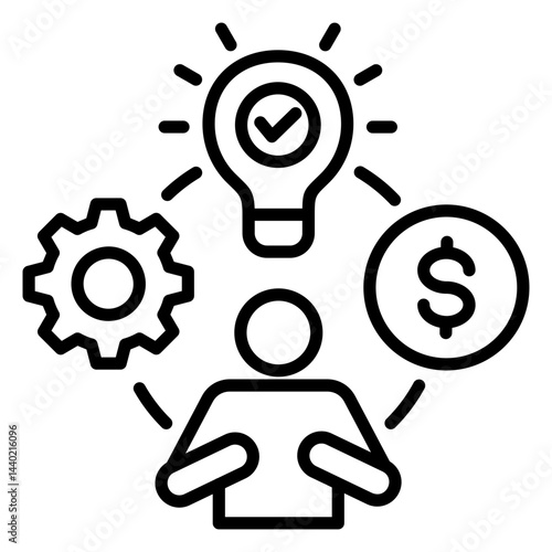 Ability Outline Icon