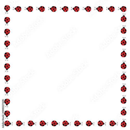ladybug vector illustration