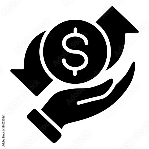 Currency Value Glyph Icon