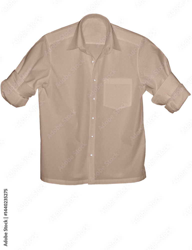 3d illustration men casual check shirt for summer style. 3d illustration men casual check shirt for summer style.