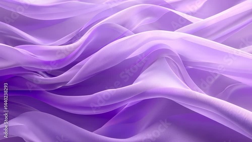 Wallpaper Mural Elegant Lavender Fabric Drapes: A Study in Texture and Light Torontodigital.ca