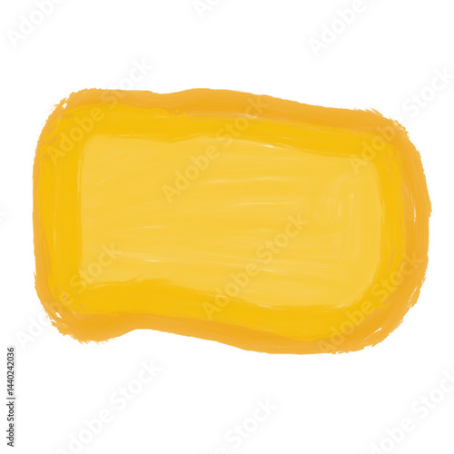 yellow paint brush