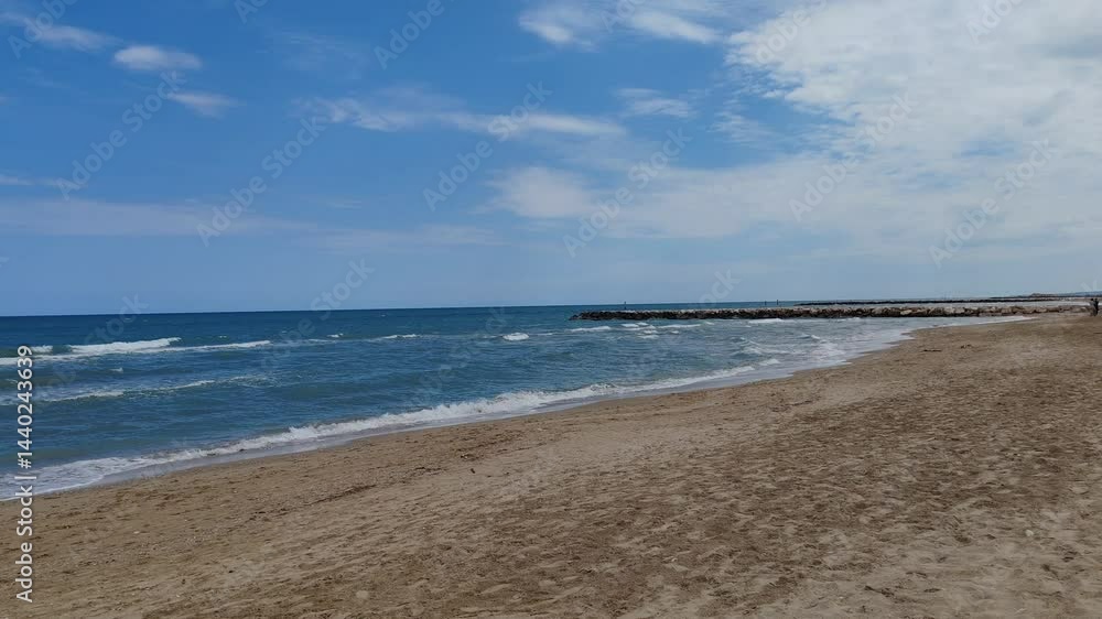 sea ocean ocean sandy shore coastal waves blue water blue sky sea ocean ocean sandy shore coastal waves blue water blue sky