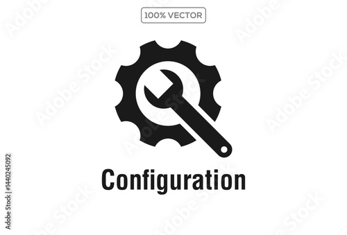 Upgrade, update, progress, process, development and improvement icon vector template