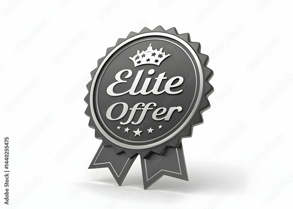 Stylish Elite Badge for Outstanding Offer or Special Promotion Stylish Elite Badge for Outstanding Offer or Special Promotion