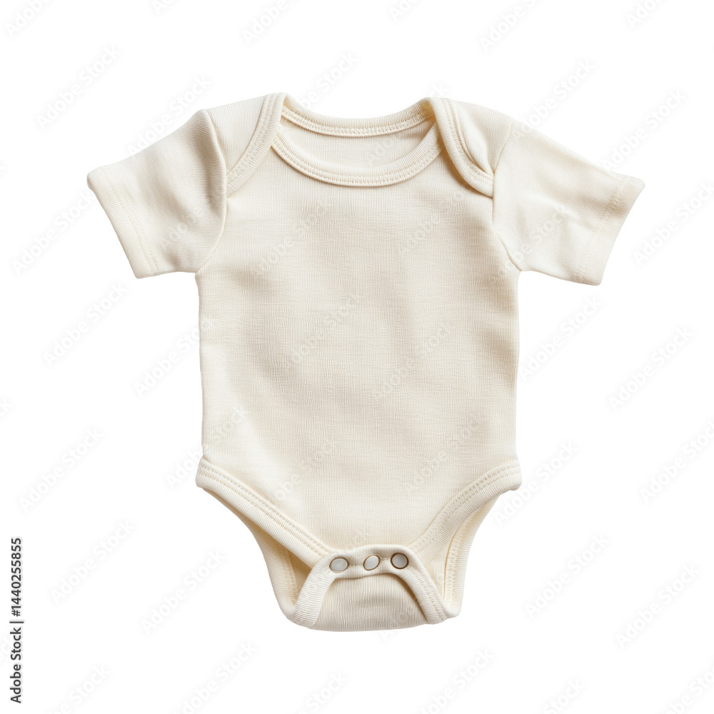 Obraz premium Organic Cotton Baby Clothes isolated on a transparent background
