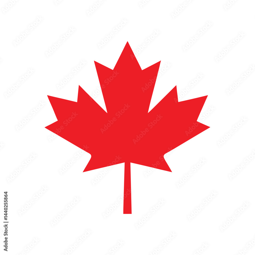 This 3d illustration features a red maple leaf, the national symbol of Canada, designed with the country's flag vector and a paper-like texture. This 3d illustration features a red maple leaf, the national symbol of Canada, designed with the country's flag vector and a paper-like texture.