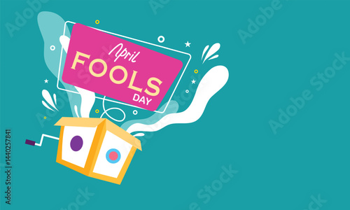 April Fools Day Backgrounds Playful Pranks and Festive Designs
