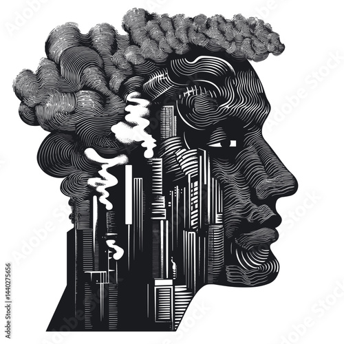 abstract 3d rendered illustration