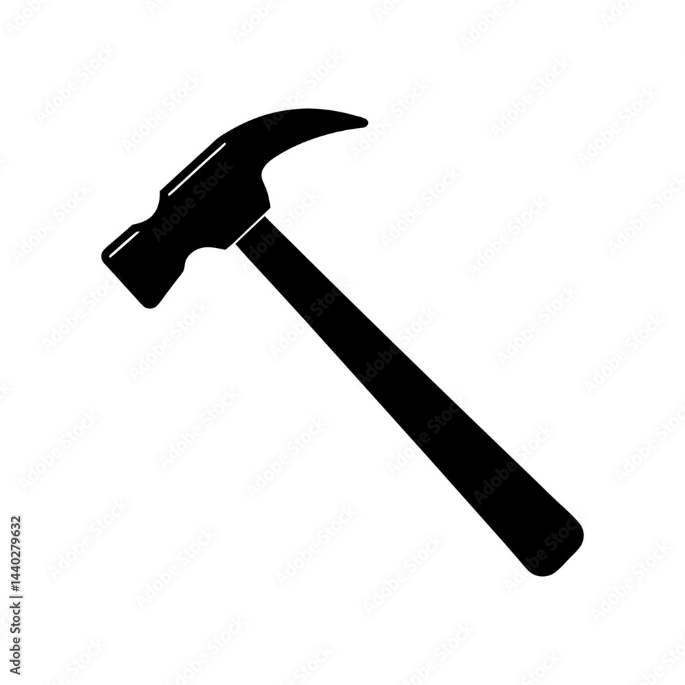 hammer vector silhouette hammer vector silhouette