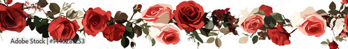 red and white background