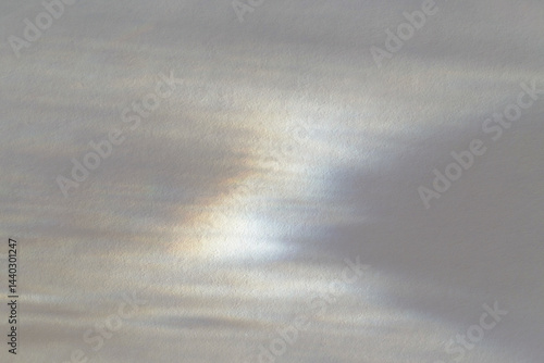 Wallpaper Mural Water texture shadow with rainbow refraction of light on a white backgound. Overlay effect Torontodigital.ca