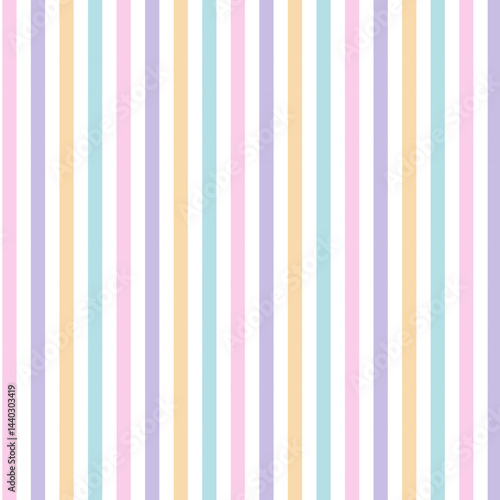 Wallpaper Mural Colorful Stripes seamless pattern design Torontodigital.ca