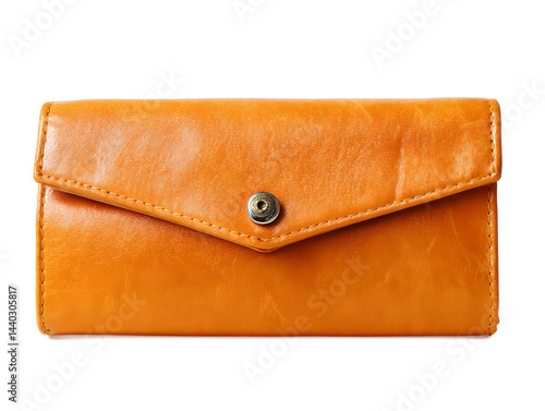 Obraz na płótnie A tan purse with a gold button w salonie