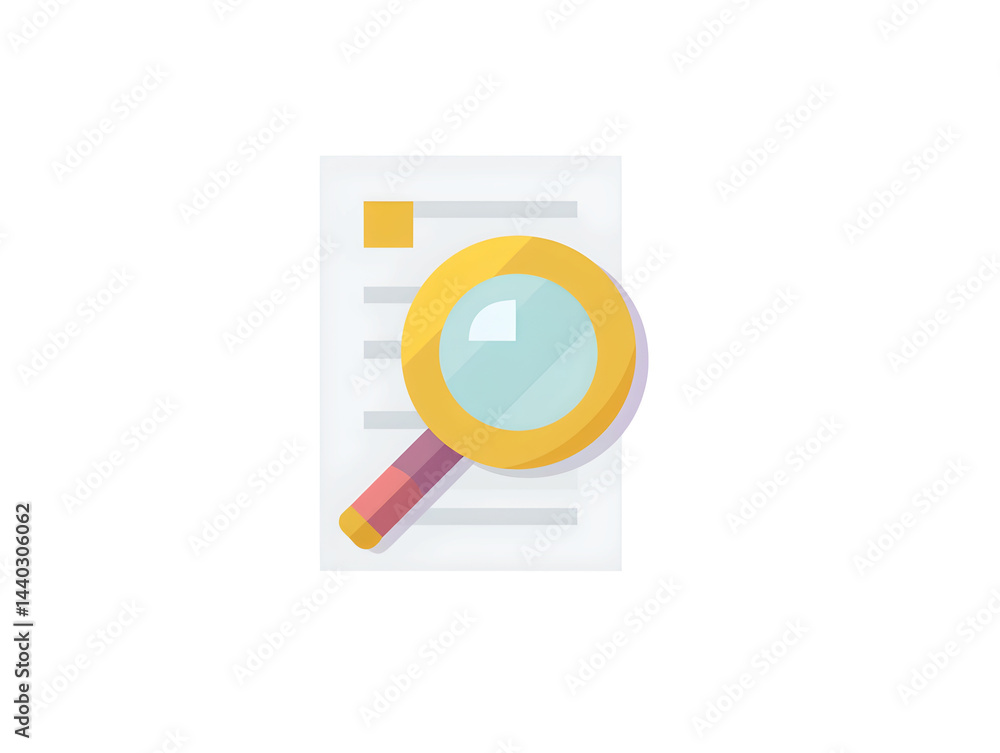 A magnifying glass