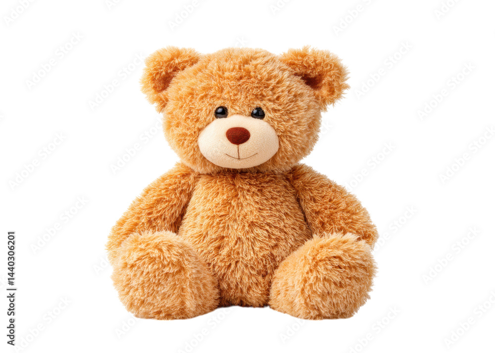 Cute and Cuddly Plush Teddy Bear Toy for Children and Babies in Soft Fur Texture Cute and Cuddly Plush Teddy Bear Toy for Children and Babies in Soft Fur Texture