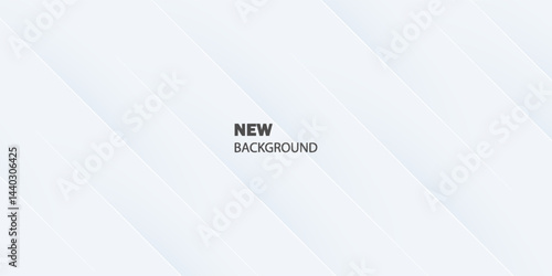 White background with beautiful abstract pattern, banner design