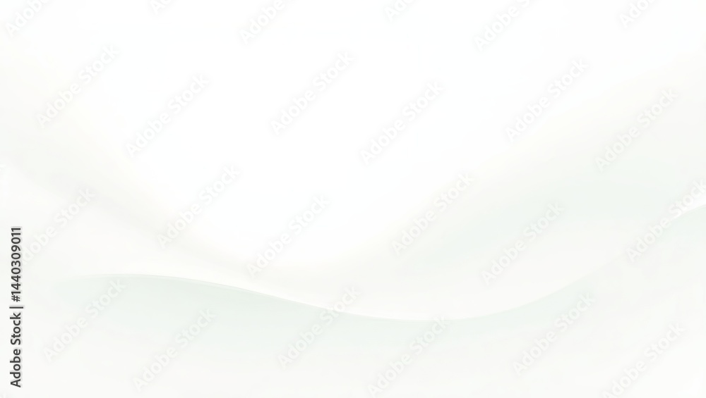 Abstract White and Light Green Wave Background Abstract White and Light Green Wave Background