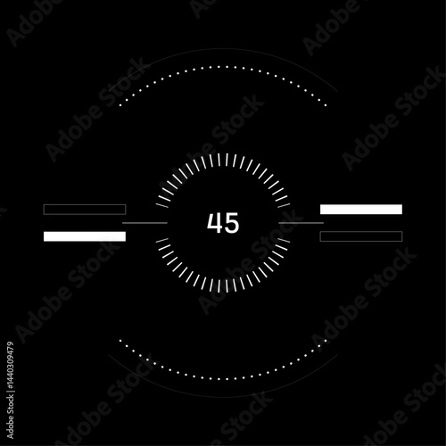 Minimalist Digital Counter