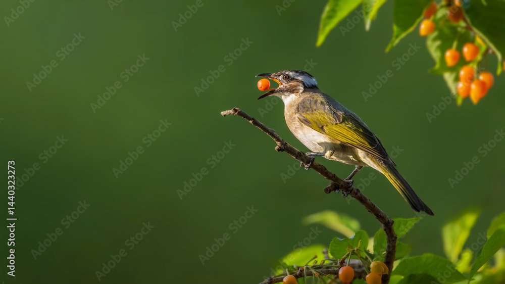 Fototapeta premium red headed woodpecker