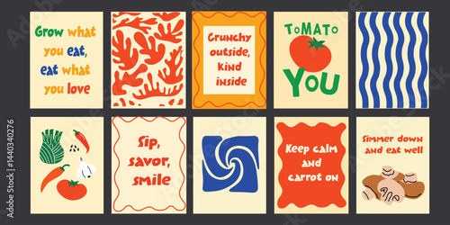 Minimalist food art posters with clean, modern compositions. Perfect wall decor for kitchens, bistros, and cozy cafes. Inspired by contemporary and abstract design.

