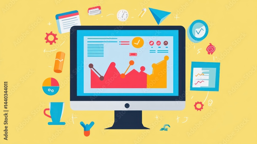 Business Analytics Dashboard: Visualizing Growth and Progress with Key Metrics Business Analytics Dashboard: Visualizing Growth and Progress with Key Metrics