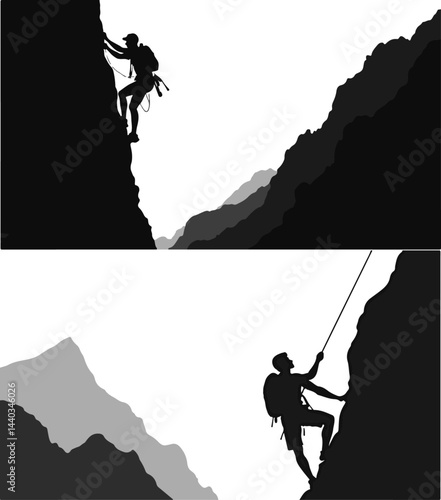 Conquer the Climb: Mountain Adventure