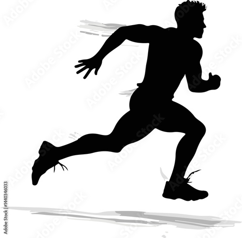 Runner in Motion