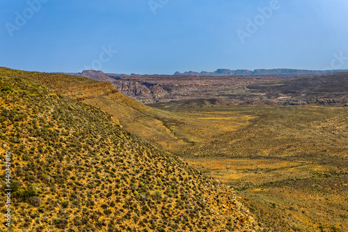 View from mountains above Biedouw valley