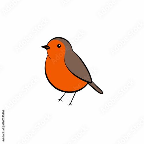robin on a branch
