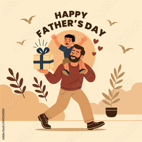 Father's Day Illustration