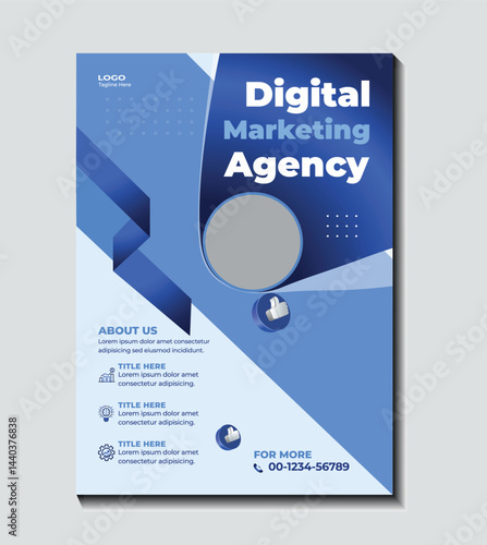 Digital Marketing Expert Social Media Flyer Template
