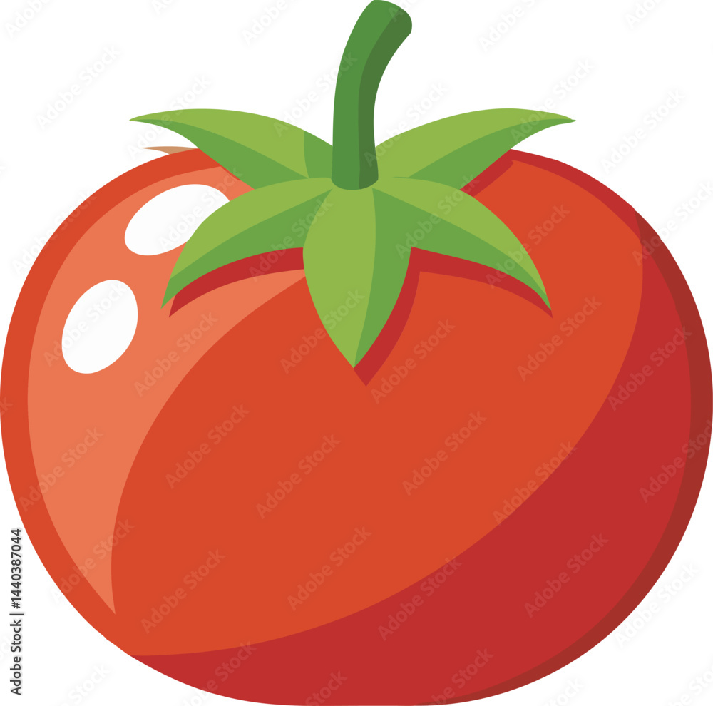 A vibrant vector art illustration of a tomato, showcasing its rich color and detailed texture, perfect for creative projects. A vibrant vector art illustration of a tomato, showcasing its rich color and detailed texture, perfect for creative projects.