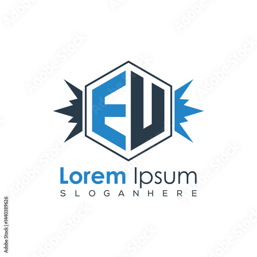 Free Download Modern Latter Luxury Monogram Logo with Royal Crown and Polygon Frame
 - GFXLoad